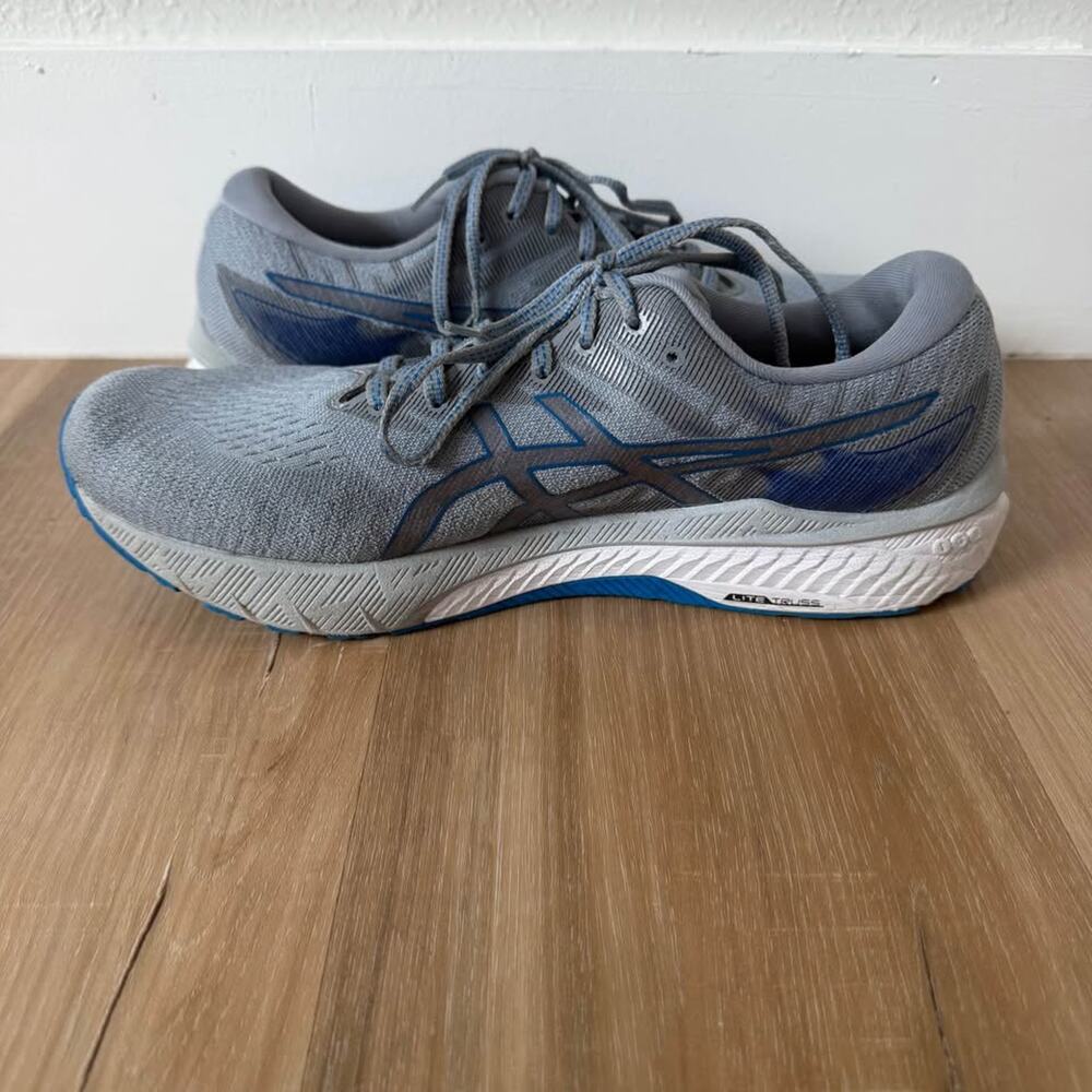 Men’s ASICS GT 2000 10 Sheetrock/Electric Blue Size 11 Wide - Picture 6 of 10